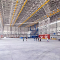 LF Space Frame Arch Building Building Roof Aeroexpo Aircraft Hangar Costo de construcción